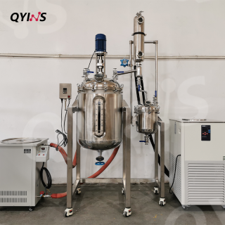 带视镜双层不锈钢釜200L、300L、500L