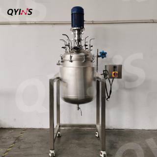 双层不锈钢夹套反应釜1000L、2000L、5000L