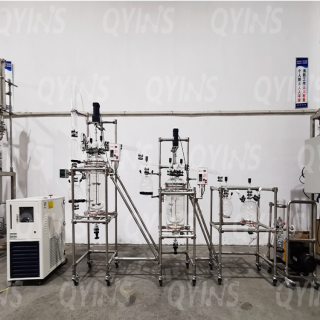 组合双层玻璃反应釜20L、30L、50L