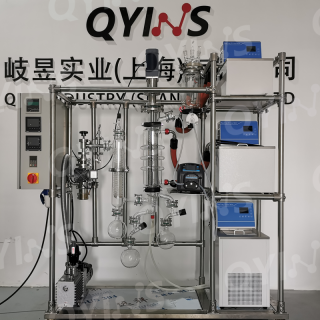 0.1平方刮板玻璃分子蒸馏 维生素E提纯