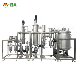 不锈钢分子蒸馏+薄膜蒸发器
