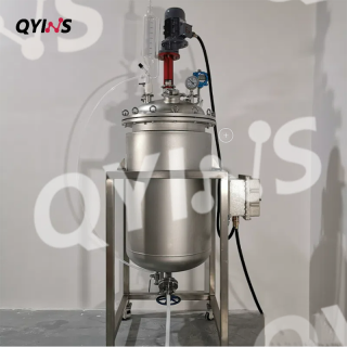 搅拌款双层304不锈钢反应釜300L、500L、1000L