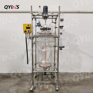 冷凝回流双层玻璃反应釜100L、150L、200L